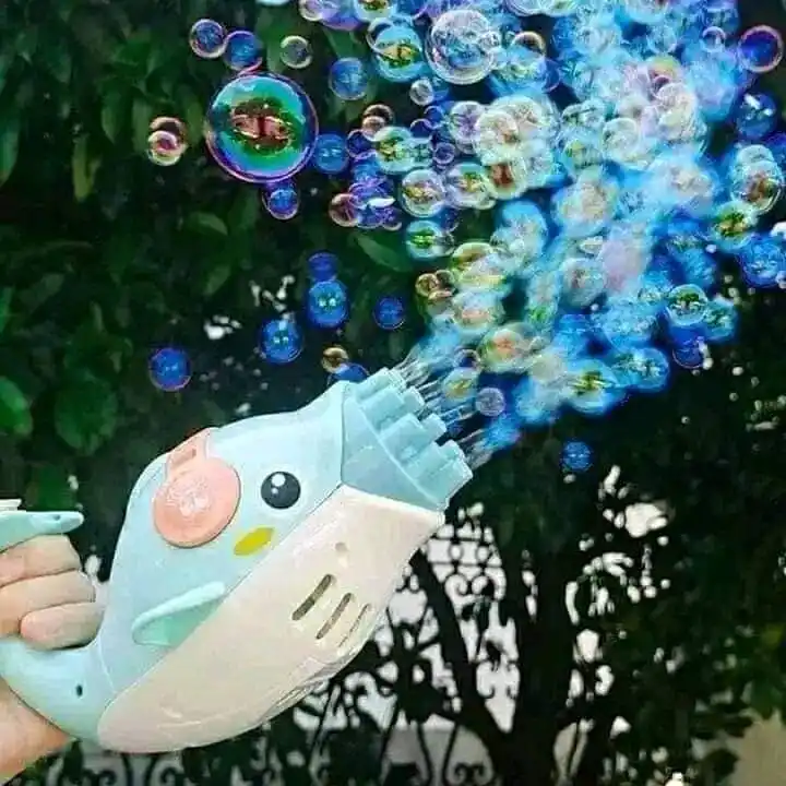 Dolphin bubble gun