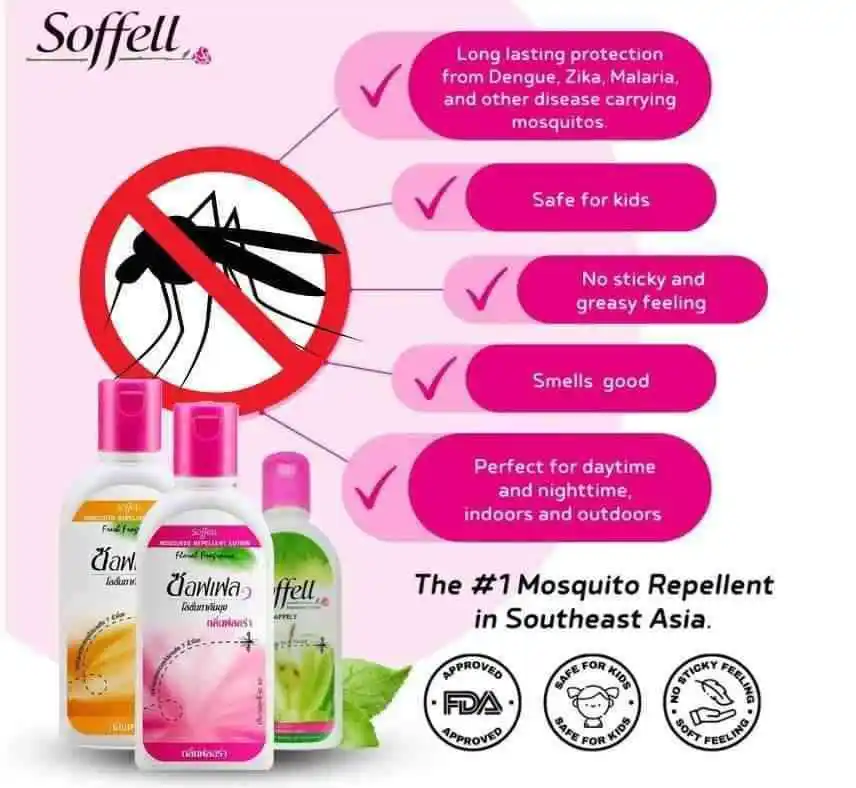 soffell mosquito repellent lotion