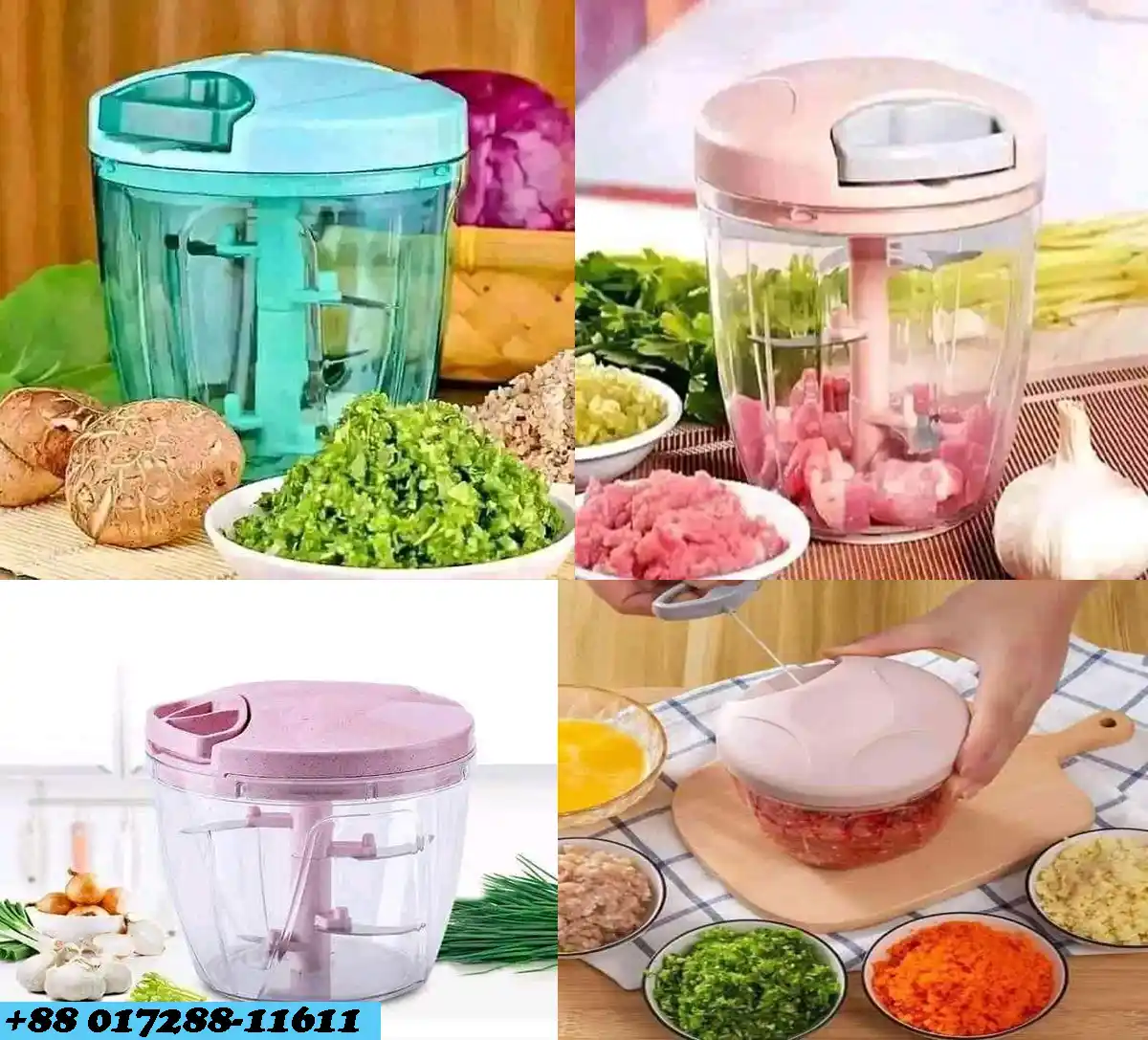 hand chopper blender (size)