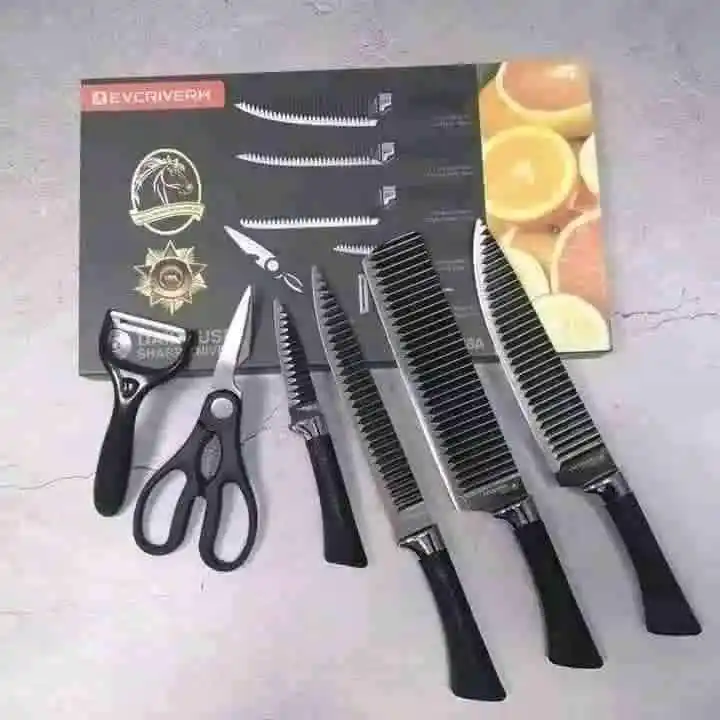 knife set -6 pcs set