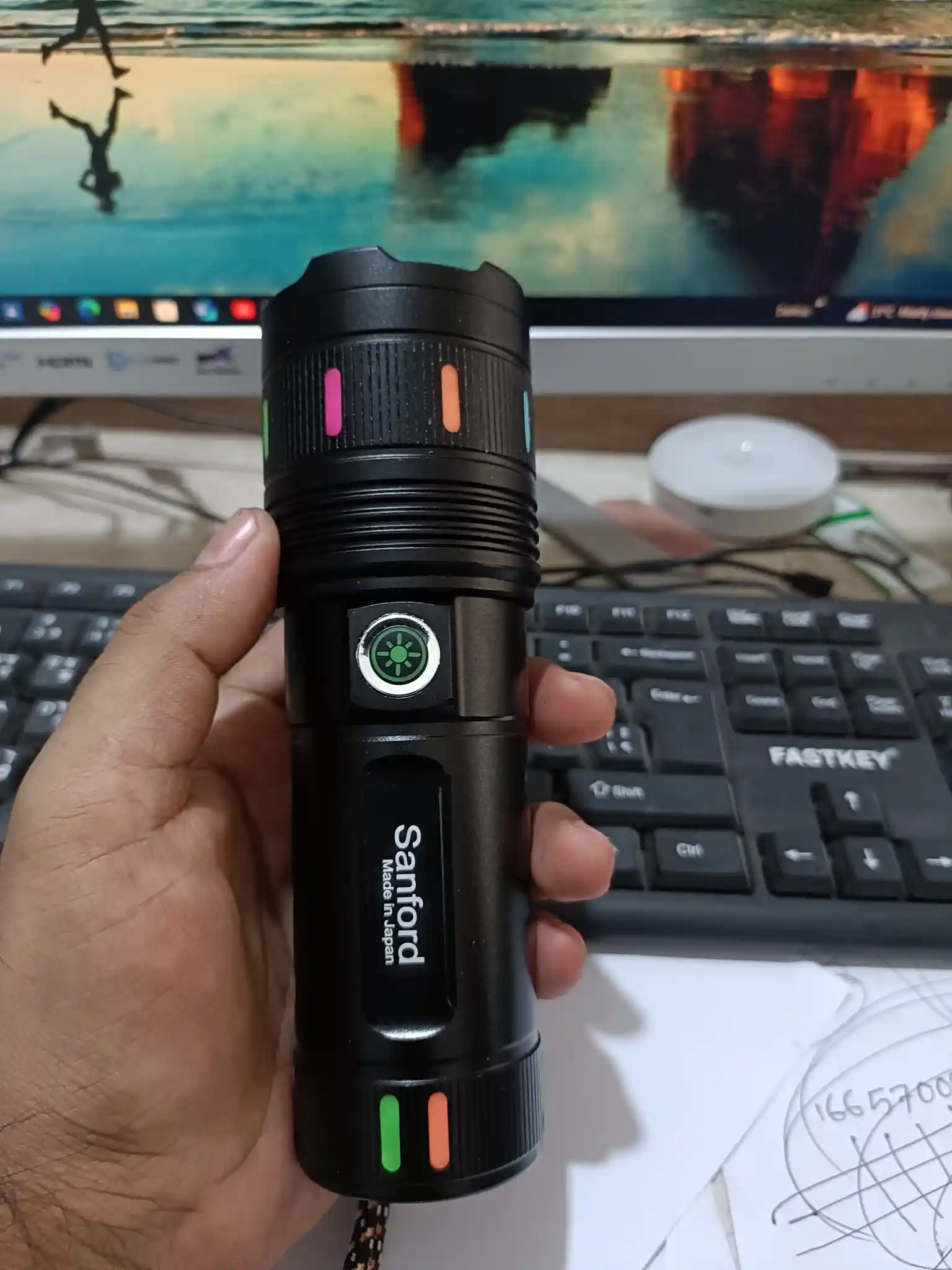 Sanford Super Bright Flashlight – White Laser LED