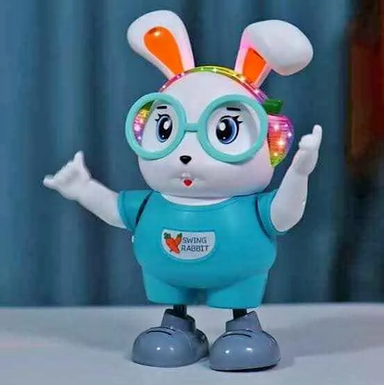 Dancer Rabbit Bunny Swing Dance Toy For Kids