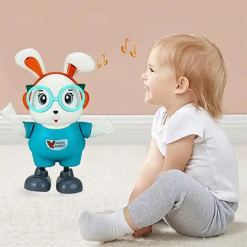 Dancer Rabbit Bunny Swing Dance Toy For Kids