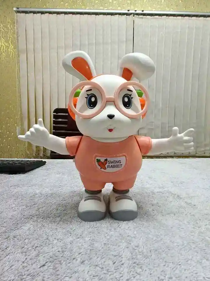 Dancer Rabbit Bunny Swing Dance Toy For Kids