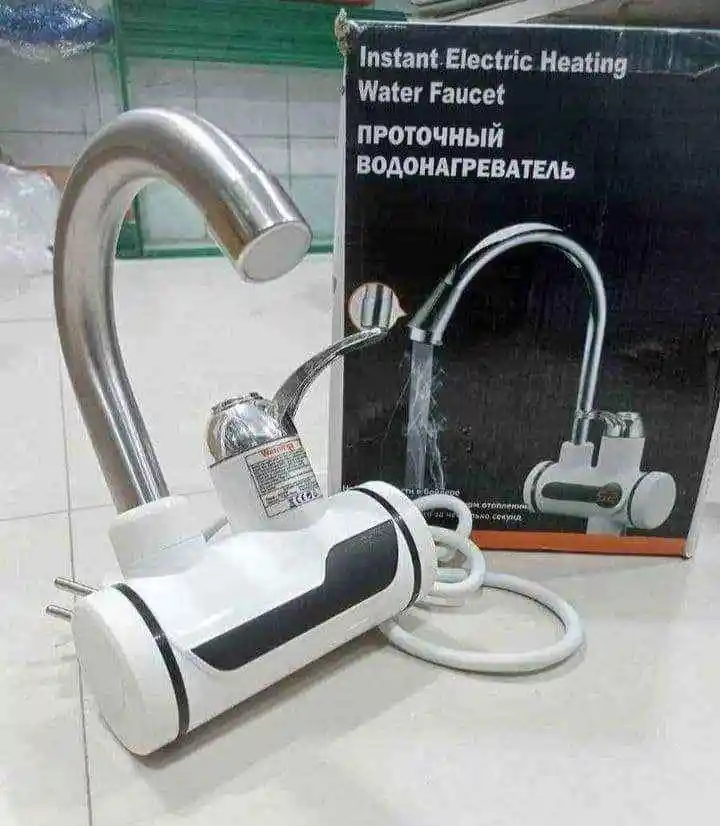 Electric instant hot water tap