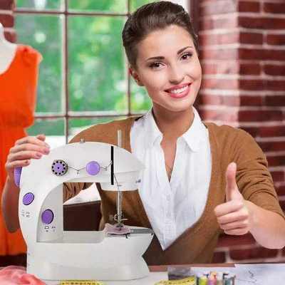 mini sewing machine.