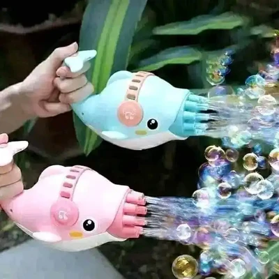 Dolphin bubble gun