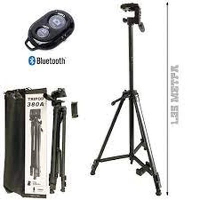 Tripod 380A For Camera stand With phone Holder