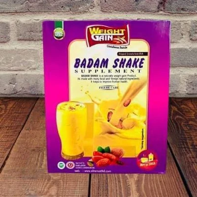 Badam shake weight gain