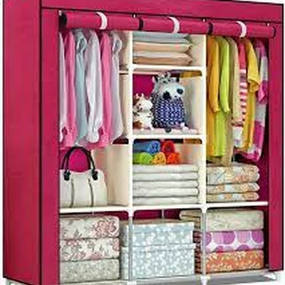 3 layer cloth wardrobe